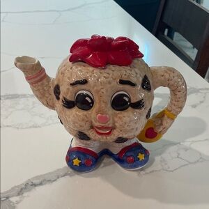 Vintage Fitz and Floyd Cookie Girl Teapot